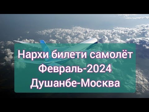 Душанбе - Москва / Февраль-2024