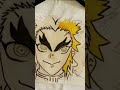 Je dessine Rengoku avec du café !!!😮