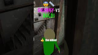 Why did Baldi swing at Granny like that?? 😂👀 #shorts #granny #granny3