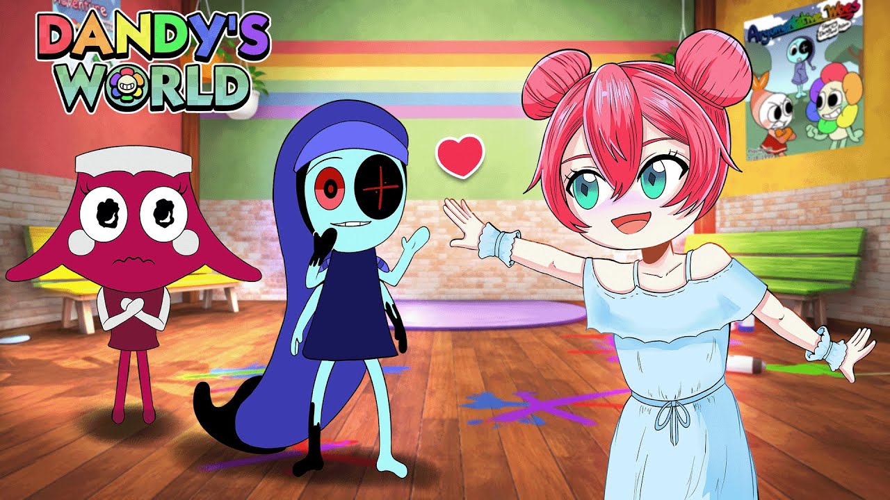 قابلت أسترو من جديد… وجربت برايتني لأول مرة في عالم داندي! 😍💗 | Dandy’s World