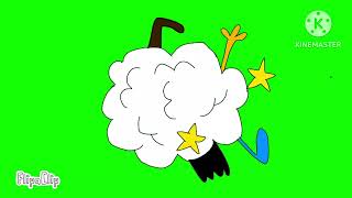 Fight Cloud Green Screen