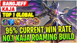 95% Current Win Rate, No.1 Kaja Roaming Build [ Top 1 Global Kaja ] BANGJEFF - Mobile Legends