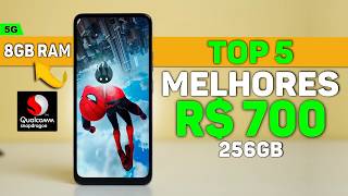 5 CELULARES ATÉ R$ 700 REAIS RODA JOGOS?