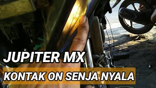 Change AC current to DC for Jup Mx twilight lamp || contact on twilight on