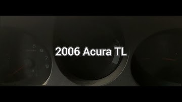 Acura - TL - 2006: Gauge Cluster Startup Sequence