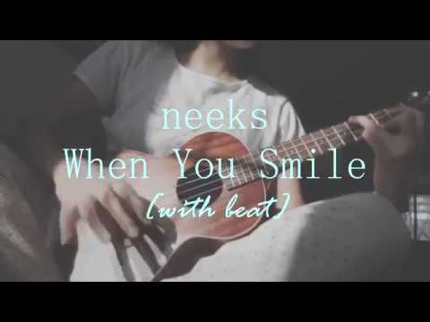 neeks - when you smile [with beat] Ukulele Tutorial