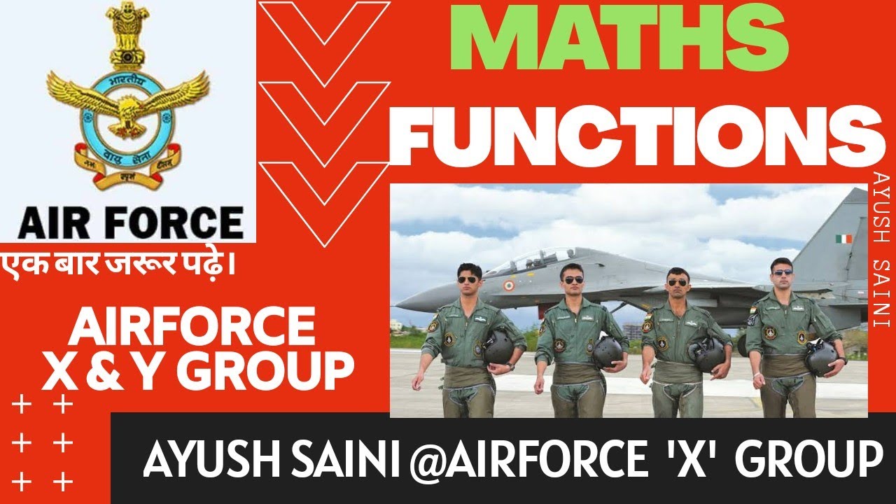 Airforce X group Maths 2020|Functions|Airforce X/Y Maths|Airforce Tricks for Maths 2020|Easy X Group