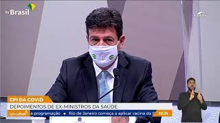 CPI da Covid ouve o ex-ministro da saúde Luiz Henrique Mandetta CPI da Covid ouve o ex-ministro da saúde Luiz Henrique Mandetta
