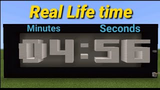 Working Stop Watch in Minecraft (Bedrock Commands) no mod