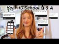 End of Year 10 School Q&amp;A + Life Update *mocks, revision, GCSE’s | Ruby Rose UK