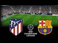 Atletico Madrid contre FC Barcelone |Pes 21 Simulation Gameplay