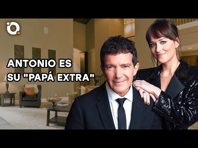 Antonio Banderas cambió por completo la vida de Dakota Johnson