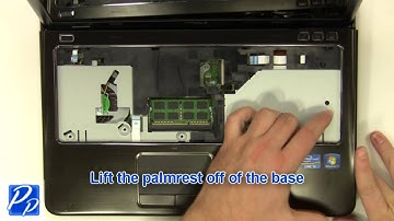 Dell Inspiron 14Z N411z Palmrest Touchpad Replacement Video Tutorial