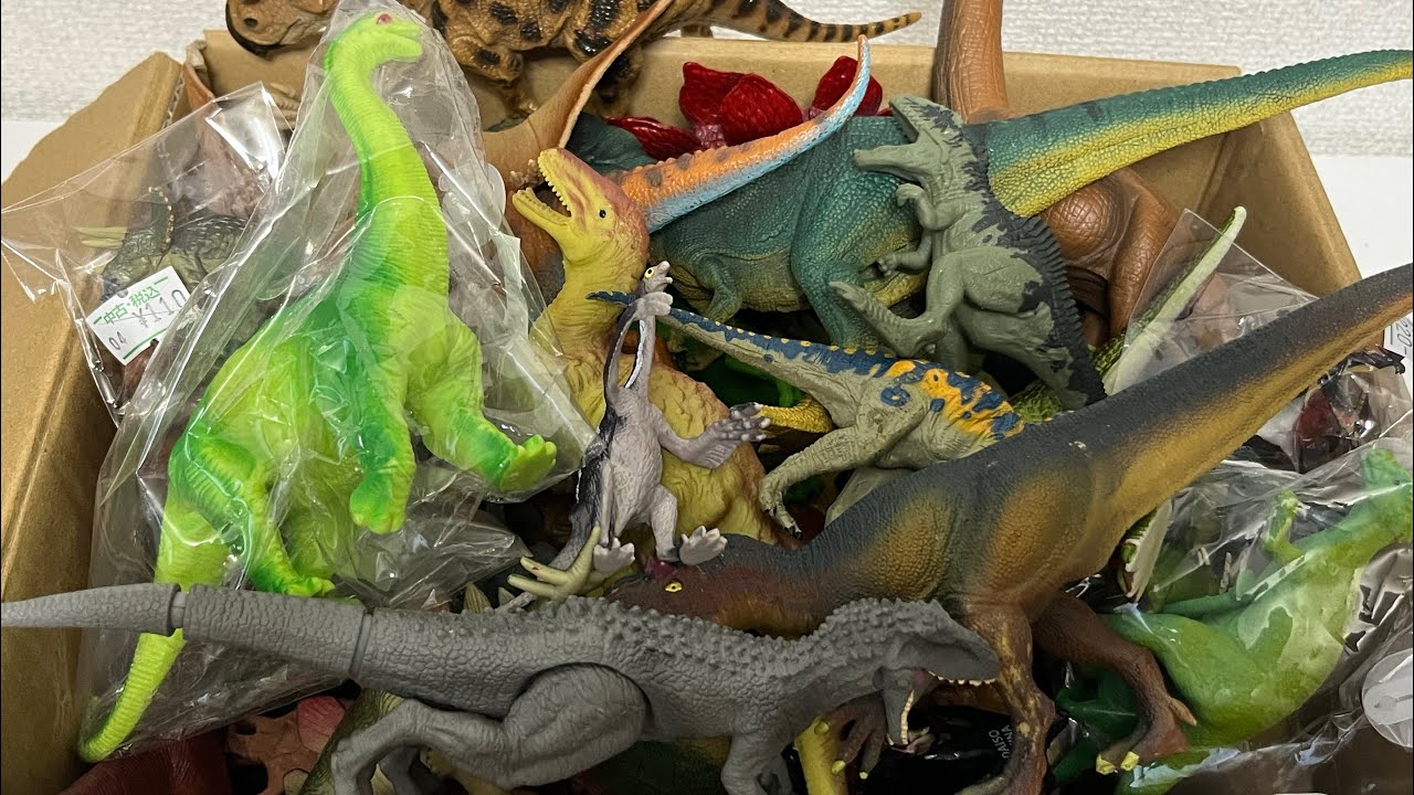 箱に入った恐竜フィギュアを沢山紹介！ スティラコサウルス インド