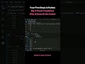 Season 1 Lesson 12 Part 6   Your First Steps in Python Big O Powers Explained Why N Squared Not Cube