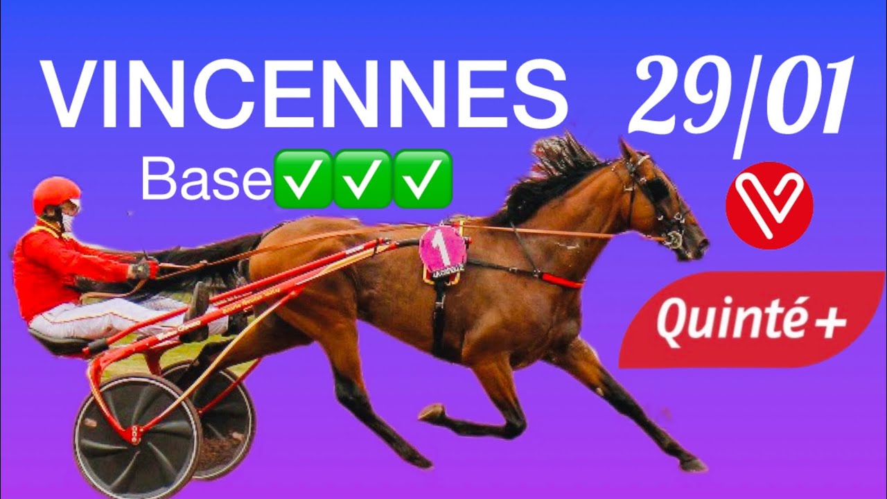 PRONOSTIC PMU QUINTÉ du JOUR JEUDI 29 JANVIER 2026