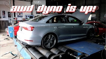 Ep022 - Audi S3 stage 2 APR vs IE tune - AWD dyno time at PFI