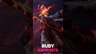 RUBY EXORCISTS SKIN ENTRANCE #godofmlbb  #mlbbnewskin  #mlbbexorcists