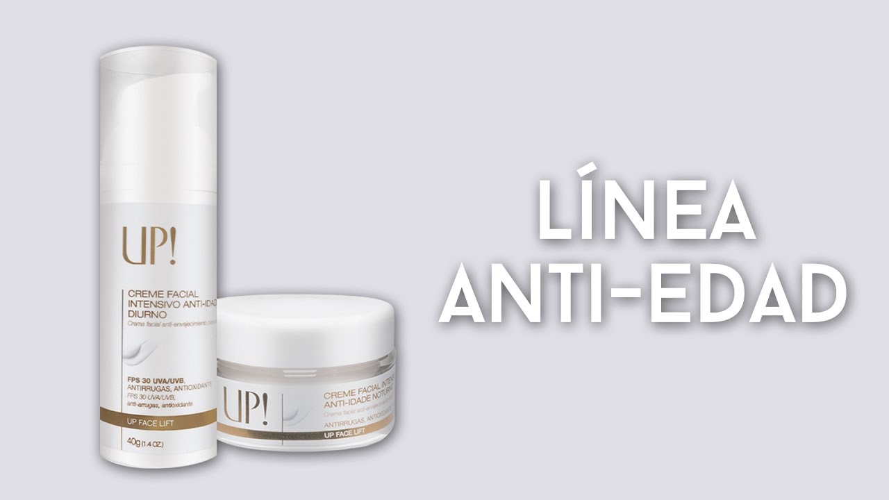 Anti-edad UP!: Crema Facial Intensiva Diurna e Nocturna - YouTube