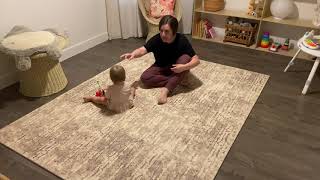 Famokids play mat testimonial by mom Jenna K.