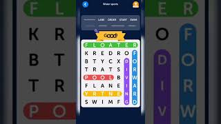 Sports | Water sports | Word search #shorts #youtubeshorts #youtube #games #game