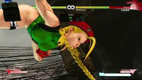 Street FIghter 5 Cammy Combo Video