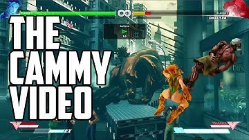 Street FIghter 5 Cammy Combo Video