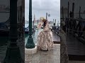 Imagine concealing your face so you can party in peace? #venice #carnevale