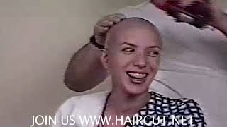 CAN BEER CAUSE BALDNESS LIZAH'S HEADSHAVE CUT BY SLICK ED STUDIO TAMPA FLA HAIRCUT.NET NOW SHOWING