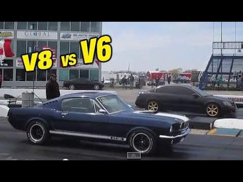 GT 351 Mustang vs Altima 3.5SE V6 1/4 Mile - YouTube DNALI