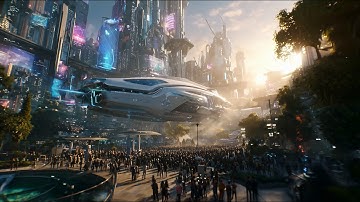 Future City 2125: 100 Years From Now | Sci-fi AI Short Film (4K)