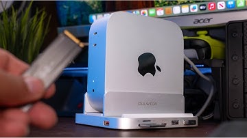 More PORTS, Extra Storage, Clean LOOK | PULWTOP Mac Mini M4 Dock w/ 4TB M.2 Support | Review