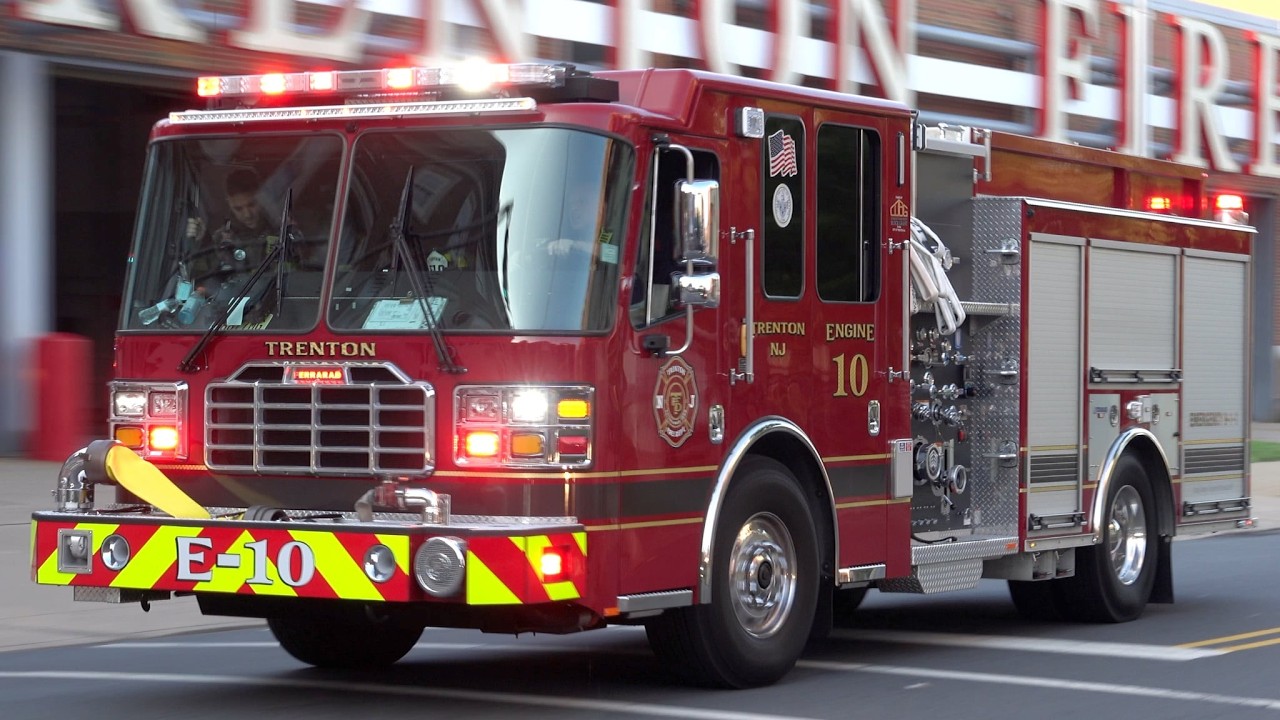 Part Ten Fire Trenton Fire Department Engine 10, Ladder 4, Rescue 1 & South Battalion ...
