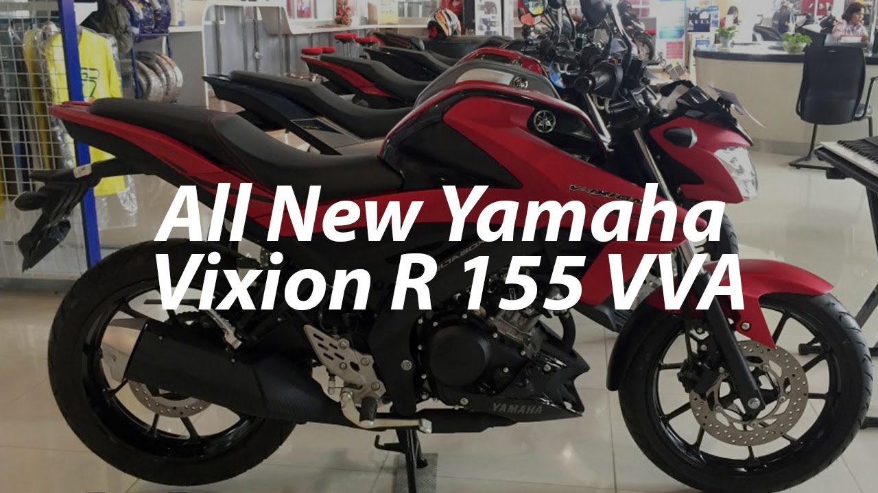 All New Yamaha Vixion R 155 VVA Matte Red Black Sobatmotorcom