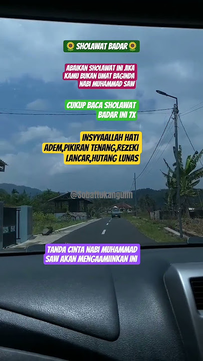 CUKUP BACA SHOLAWAT INI 7X‼️INSYYAALLAH HATI ADEM,PIKIRAN TENANG,REZEKI LANCAR#shorts#sholawatbadar