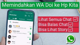 Cara Memindahkan Wa Ke Hp Kita