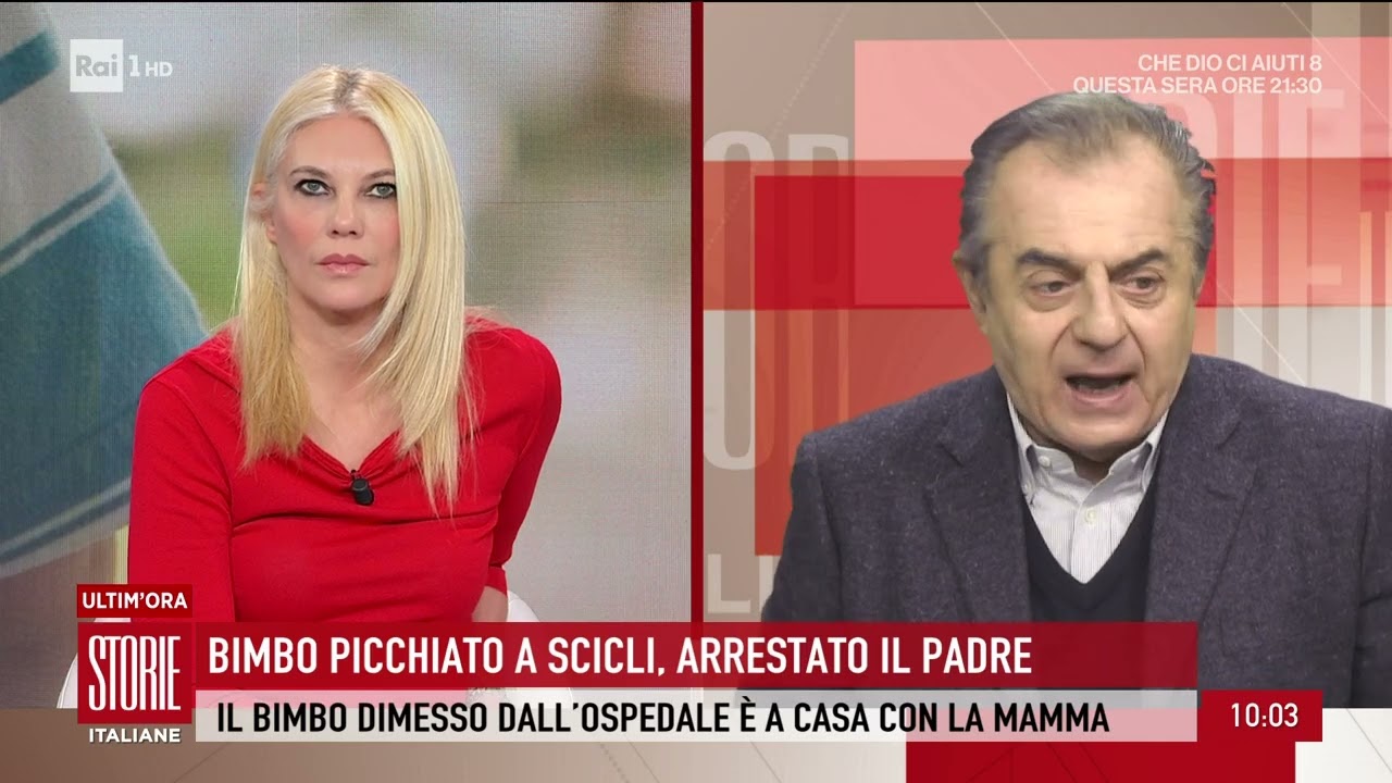 Bimbo picchiato a Scicli, arrestato il padre - Storie italiane 27/02/2025