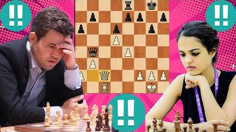 Crazy Tania Sachdev vs Magnus Carlsen 9