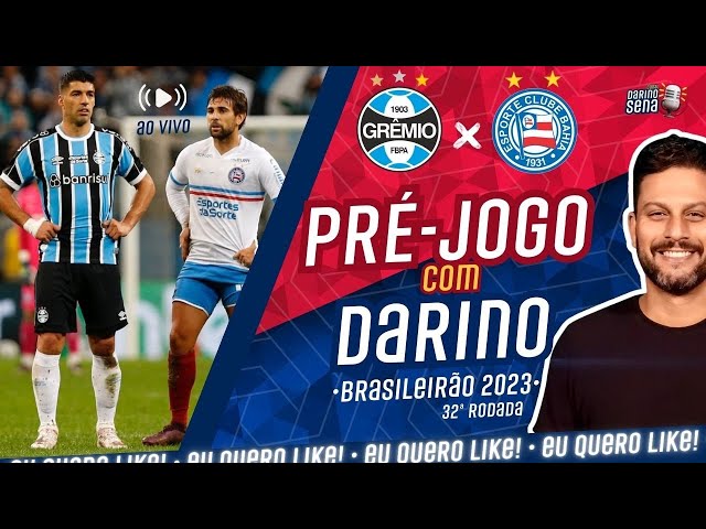 Grêmio x Bahia: onde assistir à transmissão do jogo ao vivo na TV