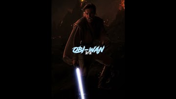 Thumbnail of Darth Vader vs Obi-Wan Kenobi (Canon Primes) | #shorts #edit #starwars