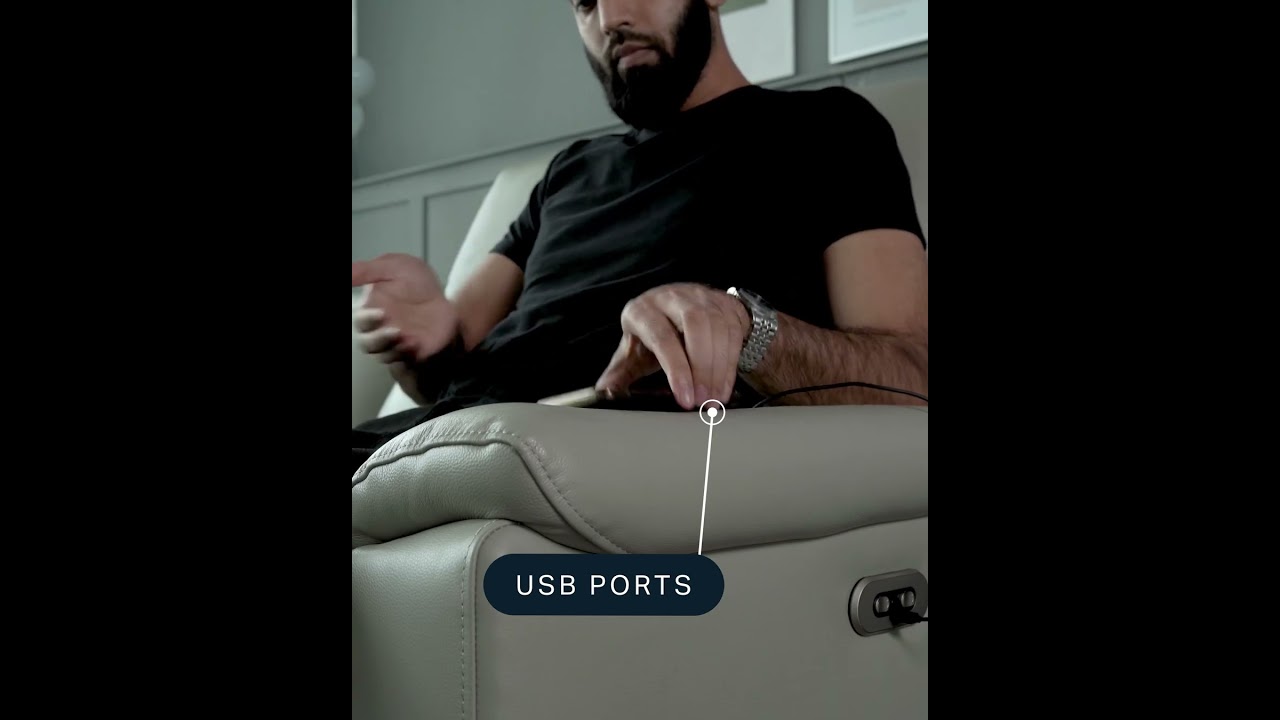 Danetti Serene Sofa USB Feature