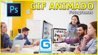 Crear GIF Animado con fotogramas en Photoshop