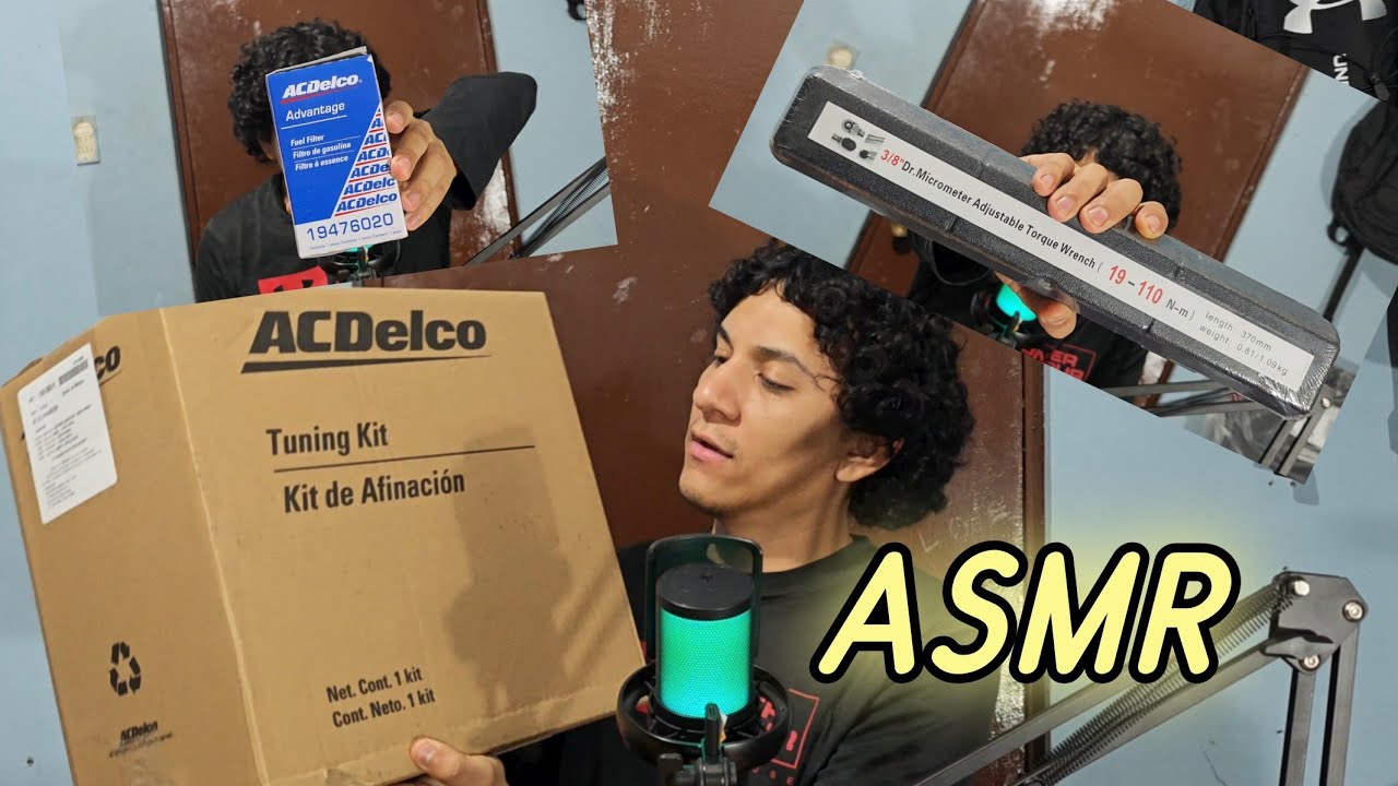 ASMR KIT DE AFINACION Y HERRAMIENTA PARA COCHE 🚘