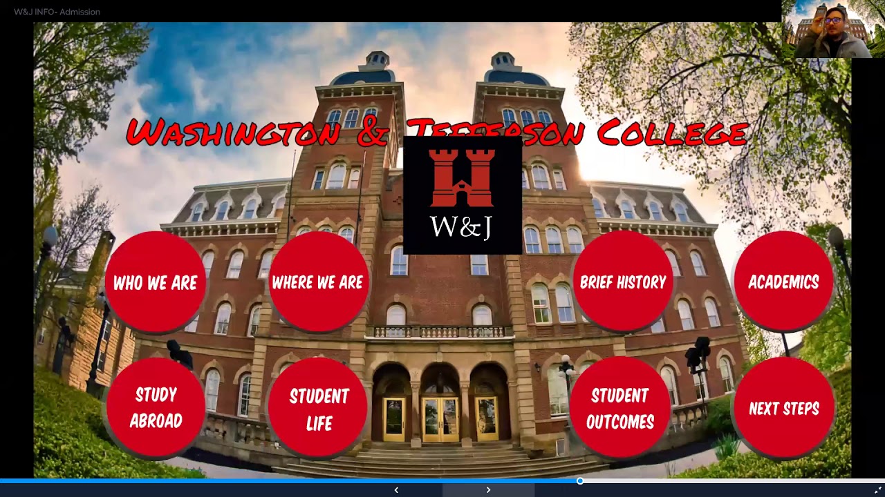 washington and jefferson college virtual tour