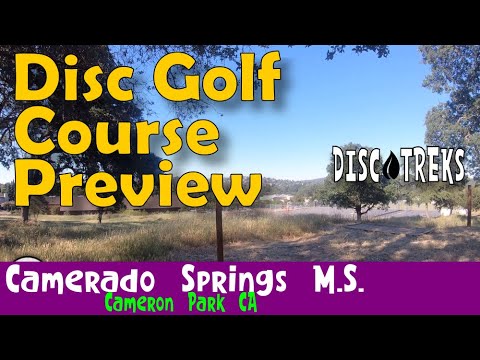 Camerado Springs Middle School Course Preview - Lets Play Disc Golf