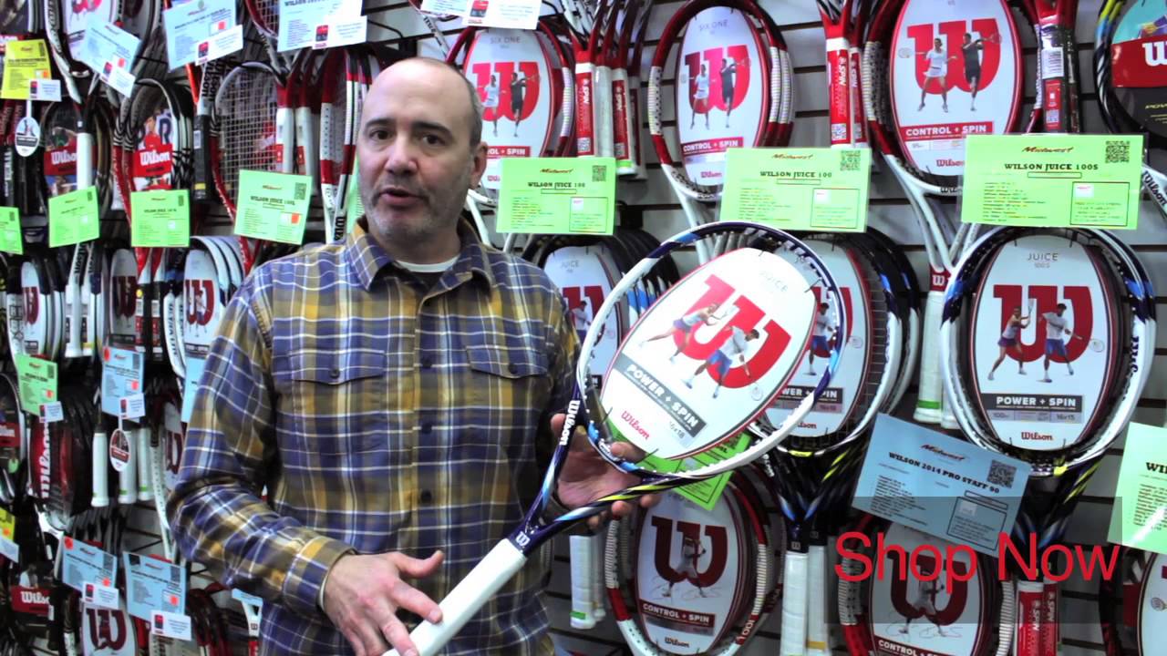 Wilson Juice 100 Ultra Light Racquet 2014 - YouTube