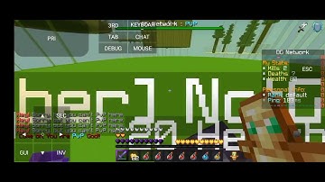 SMALL PVP IN POJAV LAUNCHER ( Mobile Touch Control ) Best PVP MonTage @SenpaiSpider @NizGamer