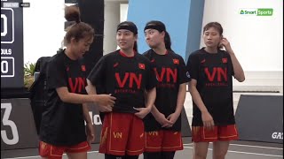 Asia Tour 3x3 2023 - VN RednGold vs Harimau Malaysia A (game 1 April 22nd) screenshot 3