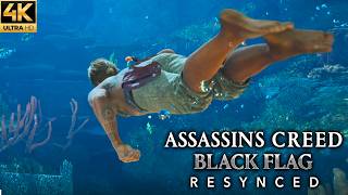 Assassins Creed Black Flag Resynced - All Shipwrecks & Treasure Locations (4K 60FPS)