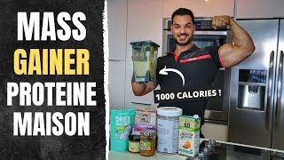 GAINER MAISON À 1000 CALORIES POUR PRENDRE DE LA MASSE RAPIDEMENT ! screenshot 4